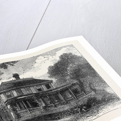 The Craigie House, Cambridge, Massachusetts, U.S.A., Residence of the Late H.W. Longfellow by Anonymous