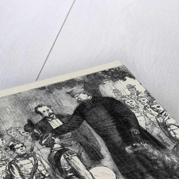 Prince Bismarck and Young Germany, Varzin, August, 1878 by Anonymous