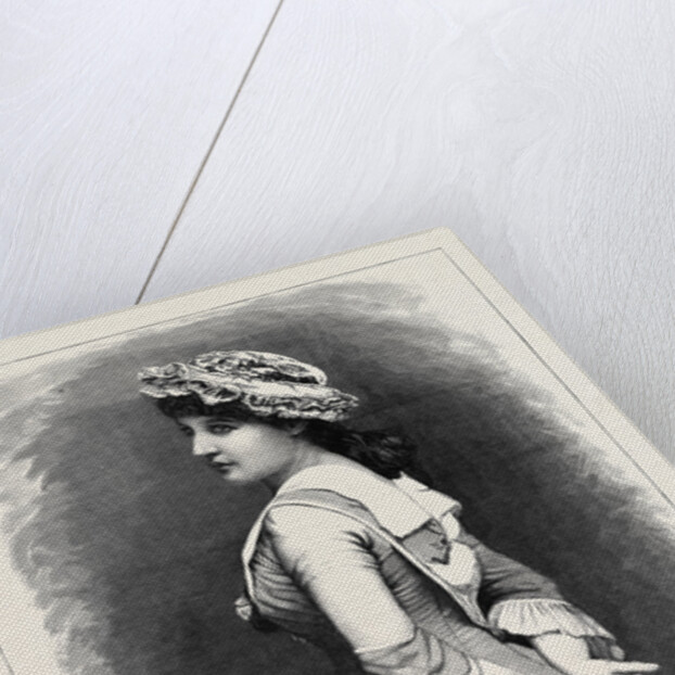 Mrs. Langtry As Miss Hardcastle in She Stoops to Conquer by Anonymous