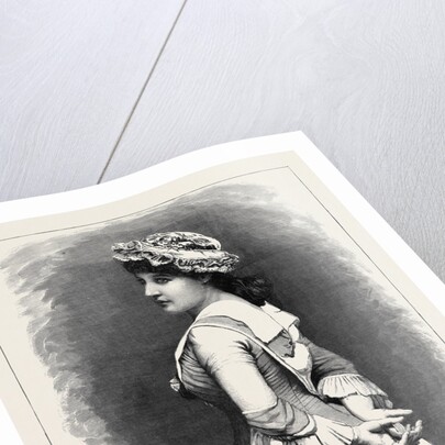 Mrs. Langtry As Miss Hardcastle in She Stoops to Conquer by Anonymous