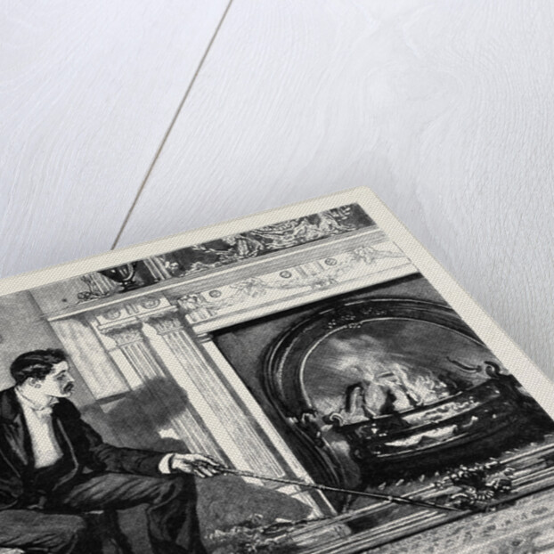 Marion Fay: A Novel: He Sat Gazing at His Fire, Holding the Poker in His Hand. by Anonymous