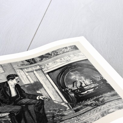 Marion Fay: A Novel: He Sat Gazing at His Fire, Holding the Poker in His Hand. by Anonymous