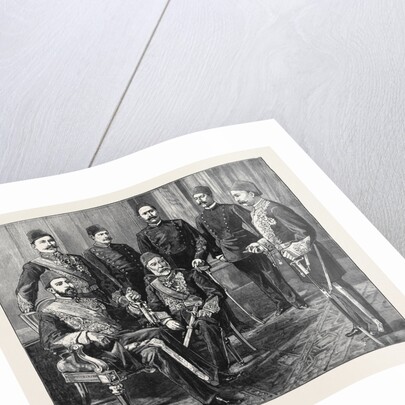 The Crisis in Egypt: The Khedive and Some Leaders of the National Party by Anonymous