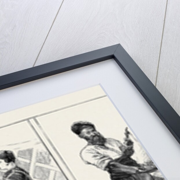 Round the World Yachting in the Ceylon; Constantinople: Street Barbers, a Pear Seller by Anonymous