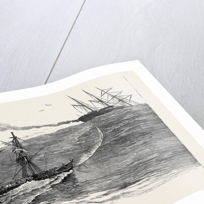 A Disaster at Sea: The S.S. Palmyra Towing the Derelict Barque Norton Towards Falmouth by Anonymous