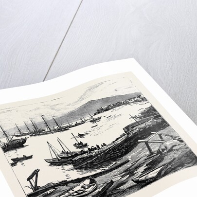 The Duke of Edinburgh in the Shetland Islands: Lerwick Harbour by Anonymous