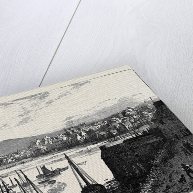 The Duke of Edinburgh in the Shetland Islands: Lerwick, the Capital of the Shetland Isles by Anonymous