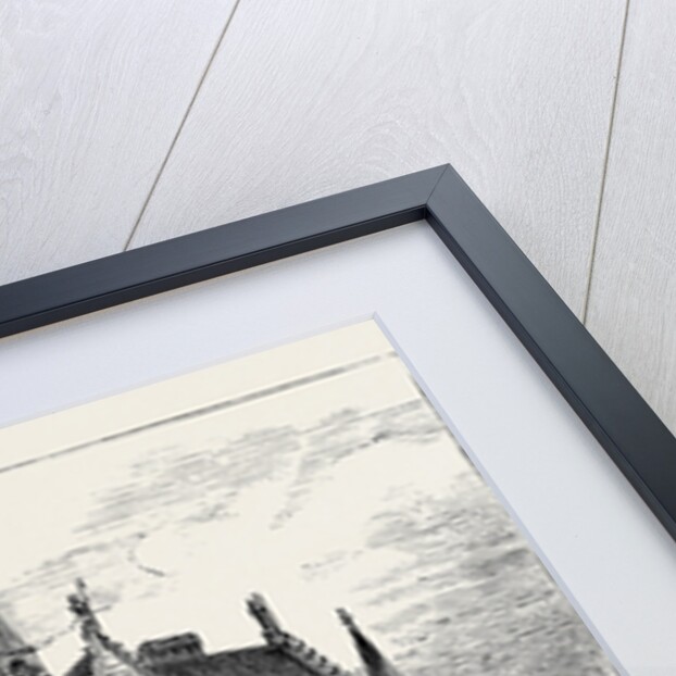 The Duke of Edinburgh in the Shetland Islands: The New Town Hall, Lerwick by Anonymous