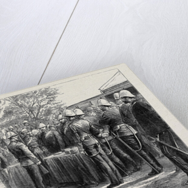 The Late Zulu War: Distribution of Medals to the Fifty-Eighth Regiment and the Natal Troops at Maritzburg by Sir Evelyn Wood by Anonymous