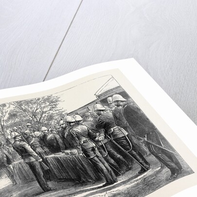The Late Zulu War: Distribution of Medals to the Fifty-Eighth Regiment and the Natal Troops at Maritzburg by Sir Evelyn Wood by Anonymous