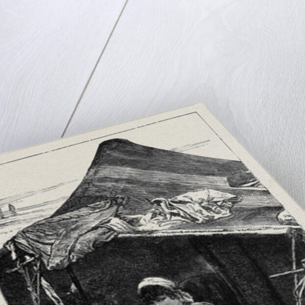 An Arab Tent, Tunis by Anonymous