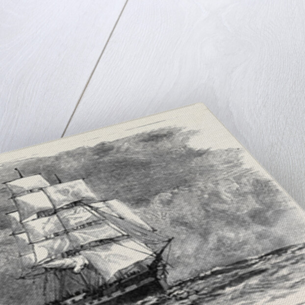 Falmouth Tailors' Boats Racing to Meet a Homeward Bound Vessel by Anonymous