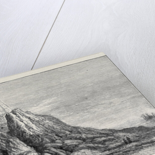 The Pyramid of Meydoon, Opened by Professor Maspero, December 13, 1881, View from the North Showing the Newly Discovered Entrance by Anonymous