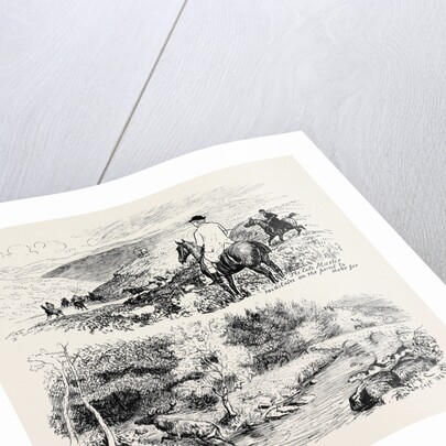 A Deer Hunt on Exmoor by Anonymous