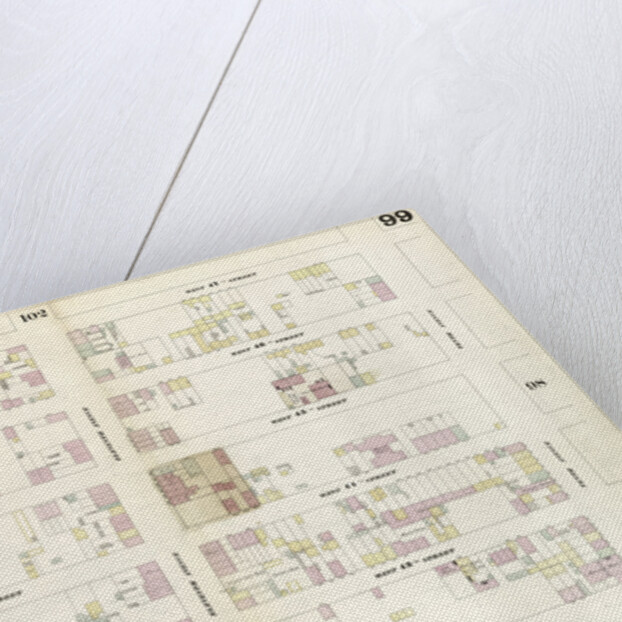 Map bounded by West 47th Street, Tenth Avenue, West 42nd Street, Hudson River. 1857 by Anonymous