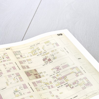 Map bounded by West 47th Street, Tenth Avenue, West 42nd Street, Hudson River. 1857 by Anonymous