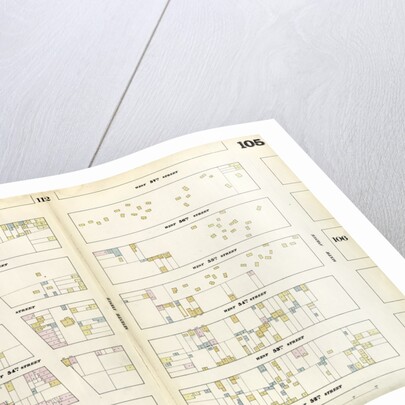 Map bounded by West 57th Street, Sixth Avenue, West 52nd Street, Eighth Avenue. 1857 by Anonymous