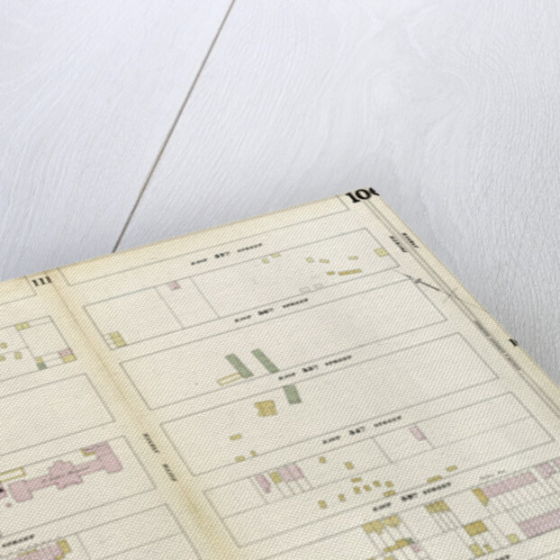 Map bounded by West 57th Street, East 57th Street, Fourth Avenue, East 57th Street, West 57th Street, Sixth Avenue. 1857 by Anonymous