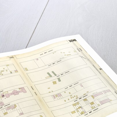 Map bounded by West 57th Street, East 57th Street, Fourth Avenue, East 57th Street, West 57th Street, Sixth Avenue. 1857 by Anonymous