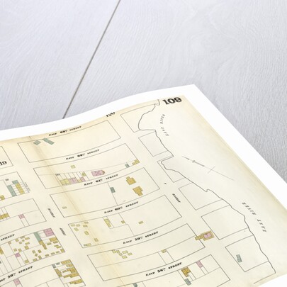 Map bounded by East 62nd Street, First Avenue, East 63rd Street, East River, East 57th Street, Second Avenue. 1857 by Anonymous