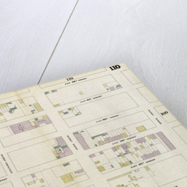 Map bounded by East 62nd Street, Second Avenue, East 57th Street, Fourth Avenue. 1857 by Anonymous