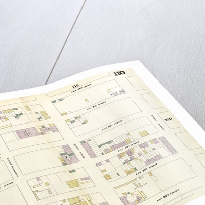 Map bounded by East 62nd Street, Second Avenue, East 57th Street, Fourth Avenue. 1857 by Anonymous