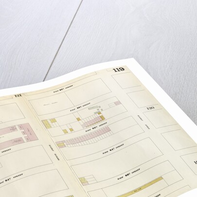 Map bounded by East 67th Street, First Avenue, East 62nd Street, Third Avenue. 1857 by Anonymous
