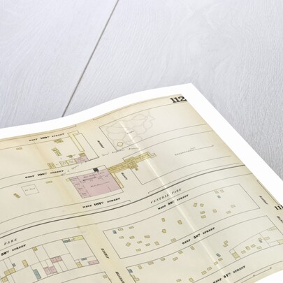 Map bounded by West 59th Street, Sixth Avenue, West 57th Street, Eighth Avenue. 1857 by Anonymous