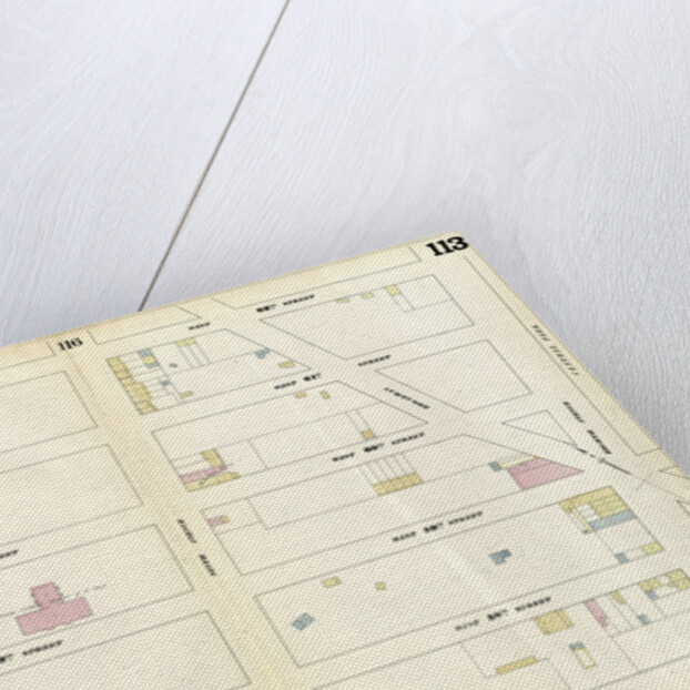 Map bounded by West 62nd Street, Eighth Avenue, West 57th Street, Tenth Avenue. 1857 by Anonymous