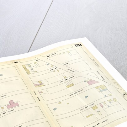 Map bounded by West 62nd Street, Eighth Avenue, West 57th Street, Tenth Avenue. 1857 by Anonymous