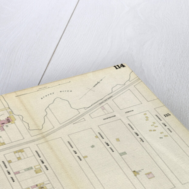 Map bounded by West 64th Street, Tenth Avenue, West 57th Street, Hudson River. 1857 by Anonymous