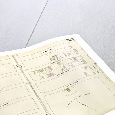 Map bounded by East 72nd Street, Third Avenue, East 67th Street, Fifth Avenue. 1857 by Anonymous