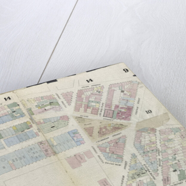 Map bounded by Pearl Street, Chatham Street, Duane Street, Rose Street, Frankfort Street, City Hall Square, Murray Street, Church Street. 1857 by Anonymous