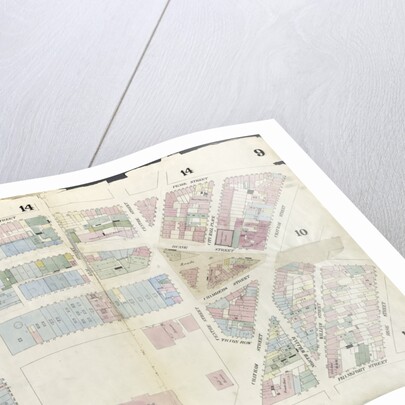 Map bounded by Pearl Street, Chatham Street, Duane Street, Rose Street, Frankfort Street, City Hall Square, Murray Street, Church Street. 1857 by Anonymous