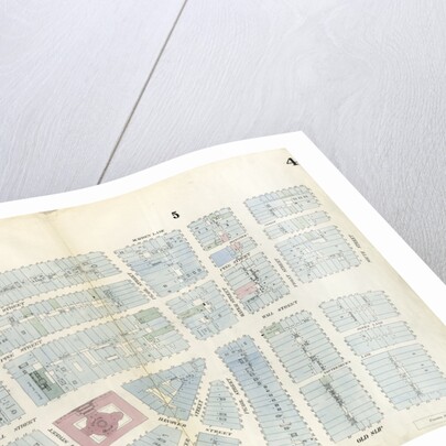Map bounded by Maiden Lane, South Street, Old Slip by Anonymous