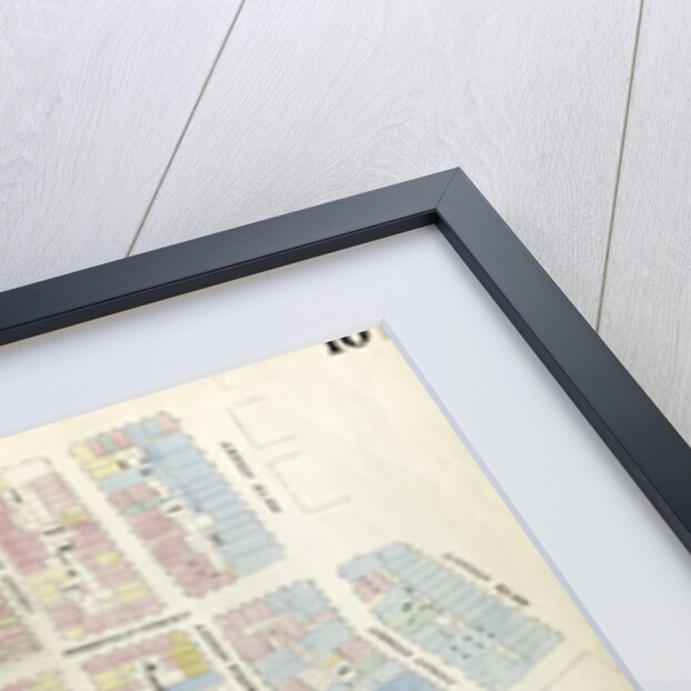 Map bounded by Chatham Street, James Street, South Street, Dover Street, Franklin Square, Frankfort Street, Fose Street, Duane Street. 1857 by Anonymous