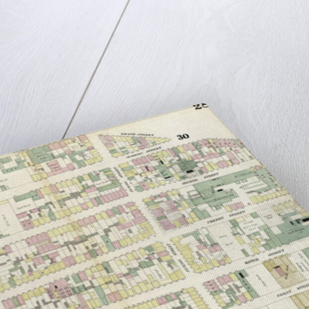 Map bounded by Henry Street, Grand Street, Corlears Street, South Street, Montgomery Street. 1857 by Anonymous