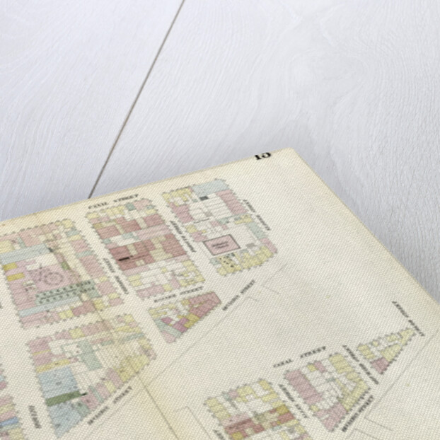 Map bounded by Canal Street, Division Street, Chatham Square, Mulberry Street, Cross Street, Mott Street. 1857 by Anonymous