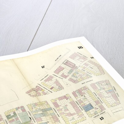 Map bounded by Laight Street, Canal Street, Church Street by Anonymous