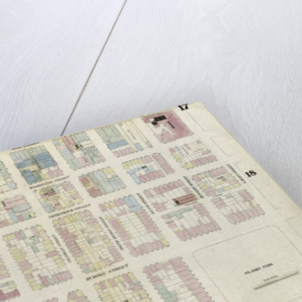 Map bounded by Laight Street, Varick Street, Franklin Street, West Broadway by Anonymous