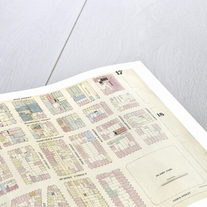 Map bounded by Laight Street, Varick Street, Franklin Street, West Broadway by Anonymous