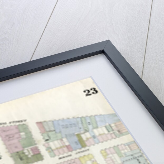 Map bounded by Broome Street, Bowery, Canal Street, Broadway. 1857 by Anonymous