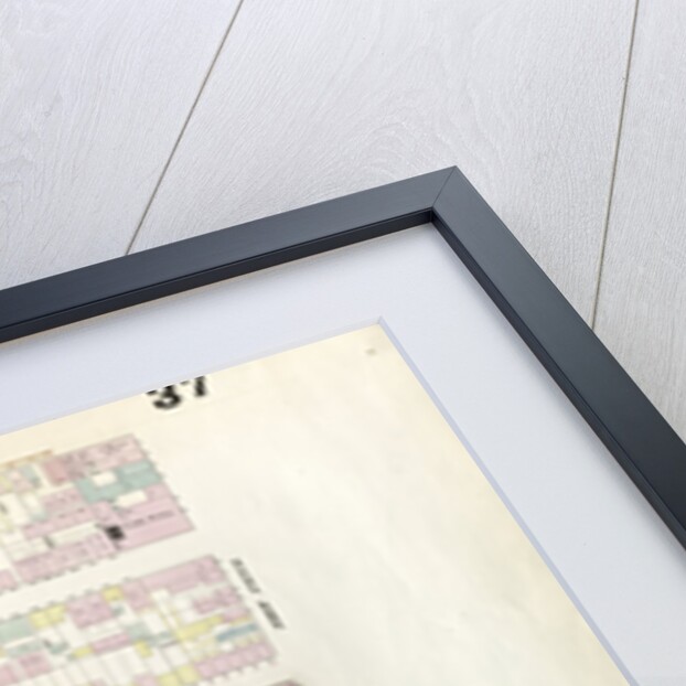 Map bounded by 5th Street, First Avenue, Houston Street, Bowery. 1857 by Anonymous