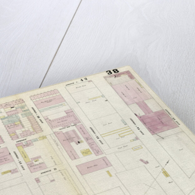 Map bounded by East 15th Street, East River, 8th Street, Avenue C. 1857 by Anonymous