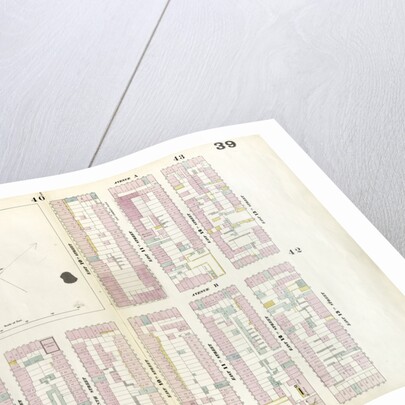 Map bounded by East 13th Street, Avenue C, 6th Street, Avenue A. 1857 by Anonymous