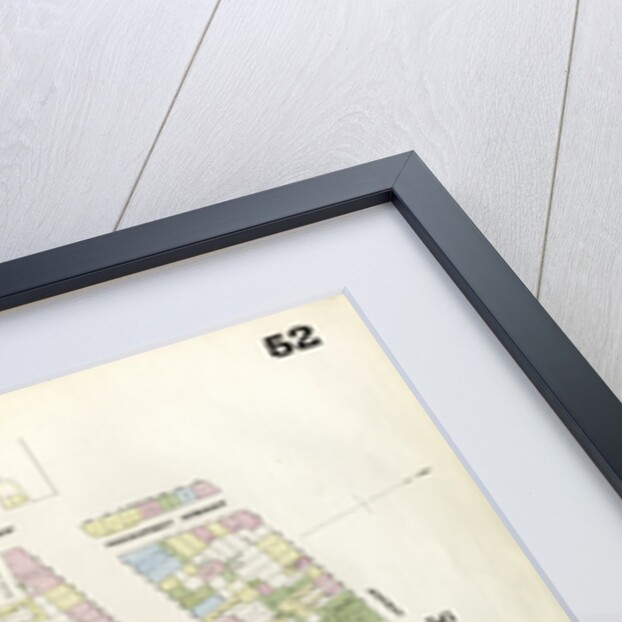 Map bounded by West 10th Street, Hudson Street, Hammersley Street, West Street. 1857 by Anonymous