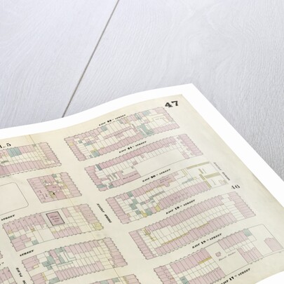Map bounded by East 22nd Street, Second Avenue, East 17th Street, Fourth Avenue. 1857 by Anonymous