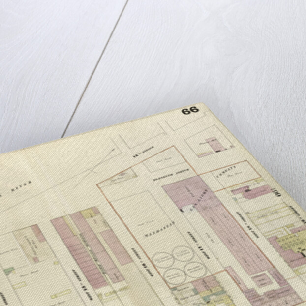 Map bounded by West 19th Street, Tenth Avenue, West 12th Street, Hudson River. 1857 by Anonymous