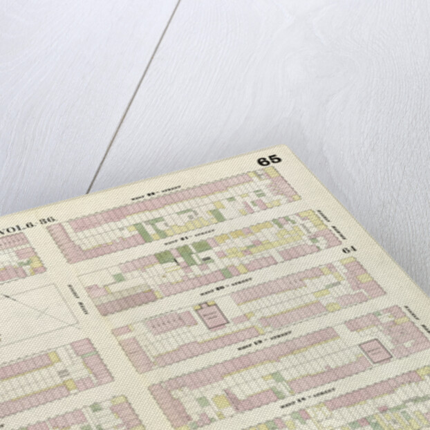 Map bounded by West 22nd Street, Eighth Avenue, West 17th Street, Tenth Avenue. 1857 by Anonymous