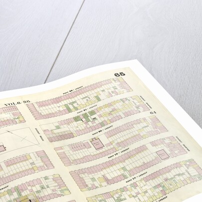 Map bounded by West 22nd Street, Eighth Avenue, West 17th Street, Tenth Avenue. 1857 by Anonymous